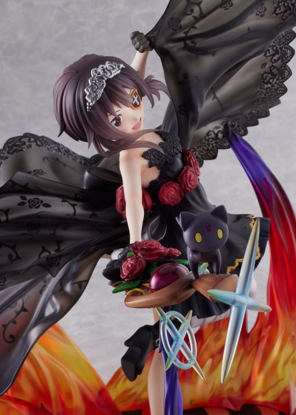 FURYU Corporation God's Blessing on This Wonderful World! Megumin the Black Rose Dress ver. 1/7 Scale Figure(4580736409545)(4580736409545)