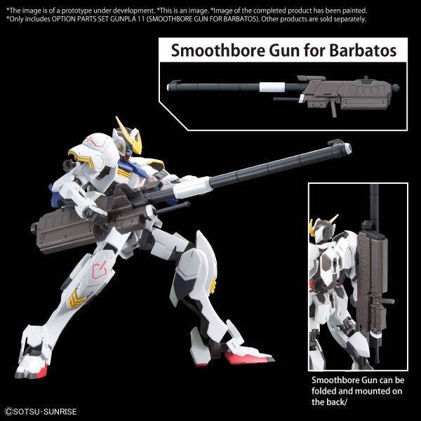 OPTION PARTS SET GUNPLA 11 (SMOOTHBORE GUN FOR BARBATOS) | 4573102671523