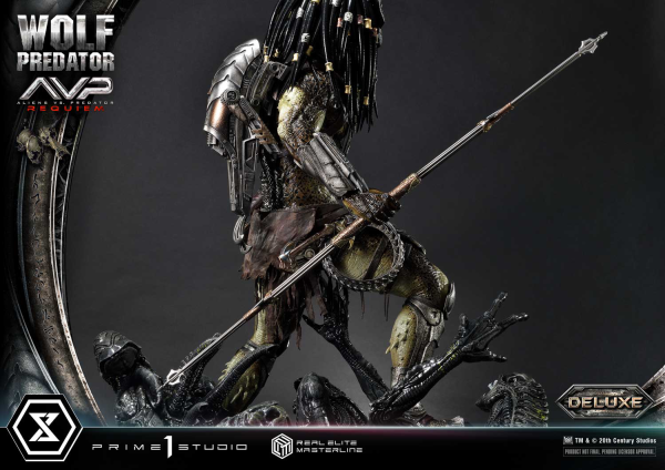 Prime 1 Studio Real Elite Masterline Aliens vs. Predator: Requiem Wolf Predator DX Bonus Version | 4582647121646