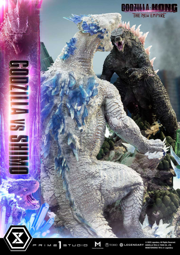 Prime 1 Studio Ultimate Diorama Masterline Godzilla x Kong: The New Empire Godzilla vs Shimo Bonus Version | 4582647121684