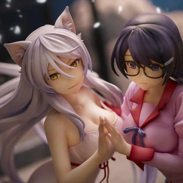 Union Creative "Nekomonogatari" Tsubasa Hanekawa Set of 2 Complete Figure(4589642715894)(4589642715894)
