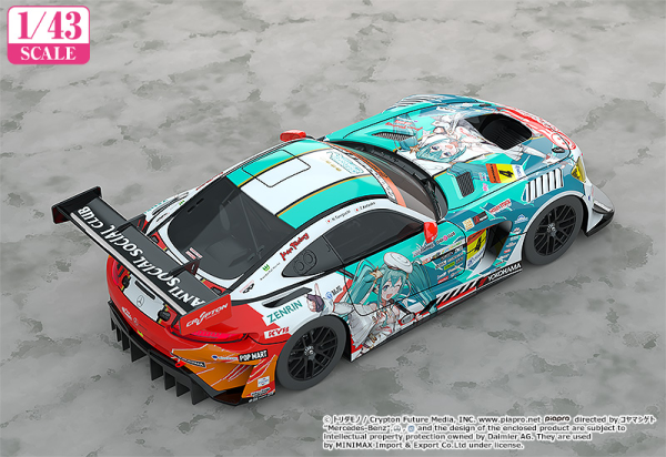 Good Smile Company 1/43 Good Smile Hatsune Miku AMG 2023 Season Opening Ver.(4580416947381)(4580416947381)