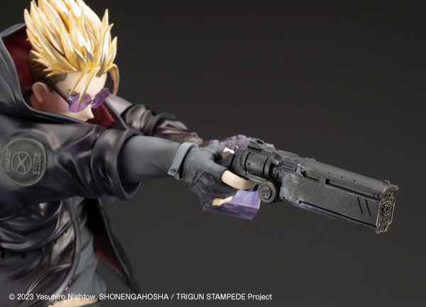 KOTOBUKIYA ARTFX J Vash the Stampede -The Gunman in Black- TRIGUN STAMPEDE Ver. | 4934054064694