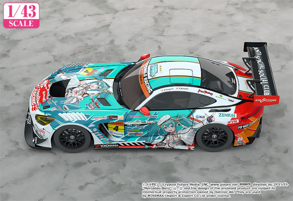 Good Smile Company 1/43 Good Smile Hatsune Miku AMG 2023 Season Opening Ver.(4580416947381)(4580416947381)