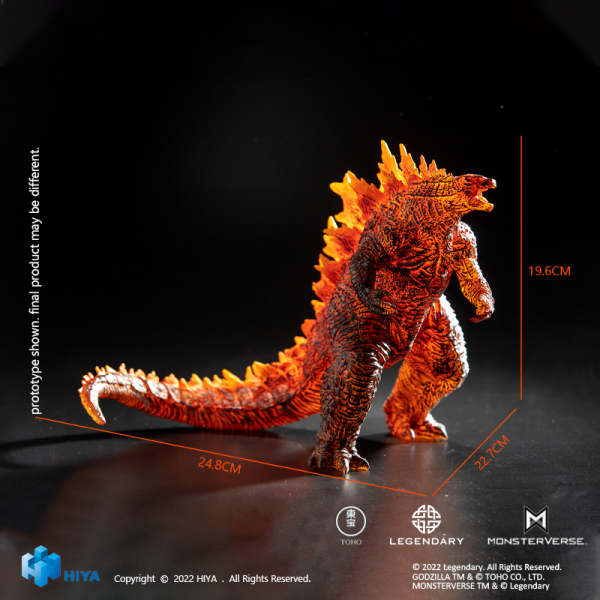 HIYA Toys STYLIST SERIES Series: "GODZILLA: KING OF THE MONSTERS" - Burning Godzilla New Year Exclusive | 6957534202315
