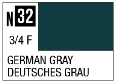 GSI Creos Acrysion N32 - German Gray (3/4Flat/German Tank)