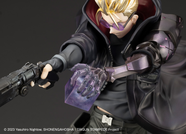 KOTOBUKIYA ARTFX J Vash the Stampede -The Gunman in Black- TRIGUN STAMPEDE Ver. | 4934054064694