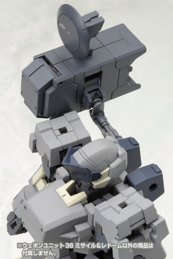 KOTOBUKIYA WEAPON UNIT36 MISSILE & RADOME | 4934054062928