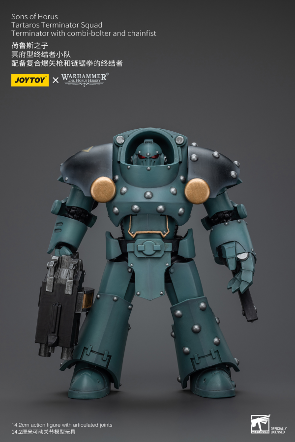 Joy Toy Sons Of Horus Tartaros Terminator Squad Terminator With Combi-Bolter And Chainfist | 6973130377271