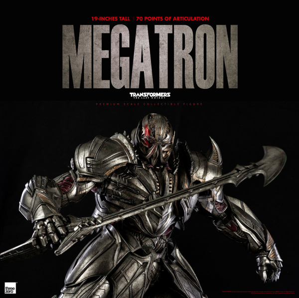 Three Zero Transformers: The Last Knight - PREMIUM Megatron (Deluxe Edition) | 4897056202849
