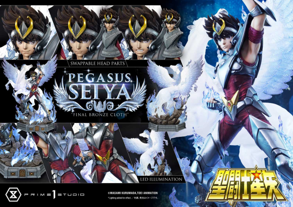 Prime 1 Studio Premium Masterline Saint Seiya Pegasus Seiya "Final Bronze Cloth" Bonus Version | 4582647120182