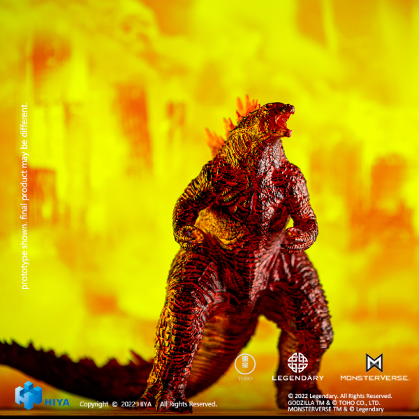 HIYA Toys STYLIST SERIES Series: "GODZILLA: KING OF THE MONSTERS" - Burning Godzilla New Year Exclusive | 6957534202315