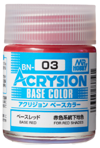 Mr Hobby ACRYSION BASE COLOR BASE RED | 4973028737561