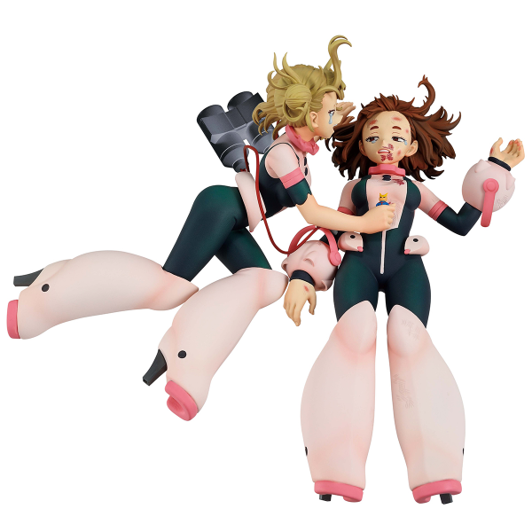 BANDAI Ochaco Uraraka vs Himiko Toga (On Top of Happiness) My Hero Academia, Ichibansho Revible Moment Figure | 4573102689627