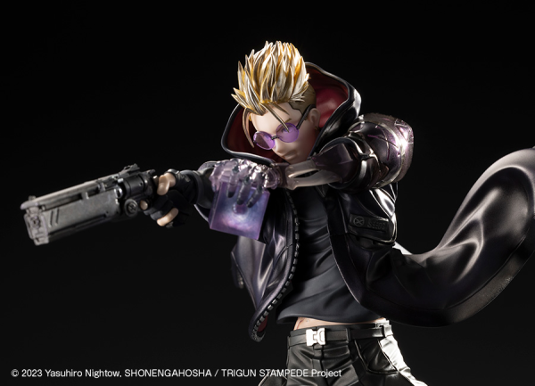 KOTOBUKIYA ARTFX J Vash the Stampede -The Gunman in Black- TRIGUN STAMPEDE Ver. | 4934054064694