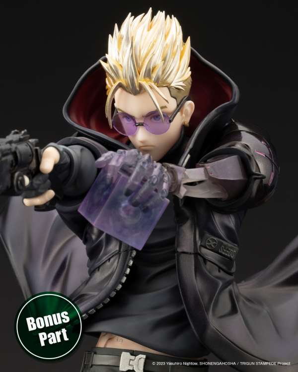 KOTOBUKIYA ARTFX J Vash the Stampede -The Gunman in Black- TRIGUN STAMPEDE Ver. | 4934054064694