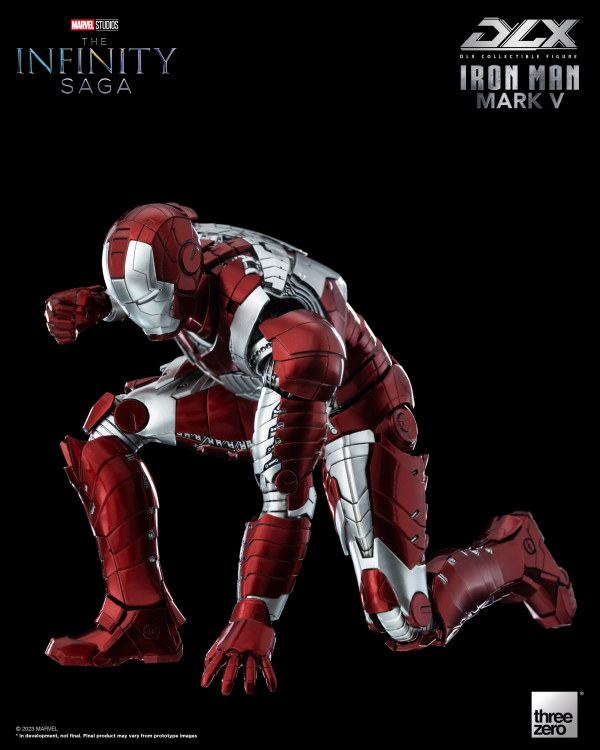 Three Zero Marvel Studios: The Infinity Saga: DLX Iron Man Mark 5 | 4897056204010