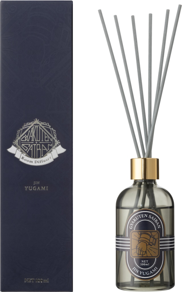 GSI Creos "Ace Attorney" Reed Diffuser Simon Blackquill Motif - Scent inspired by the prison in which Blackquill is incarcerated | 4973028734355