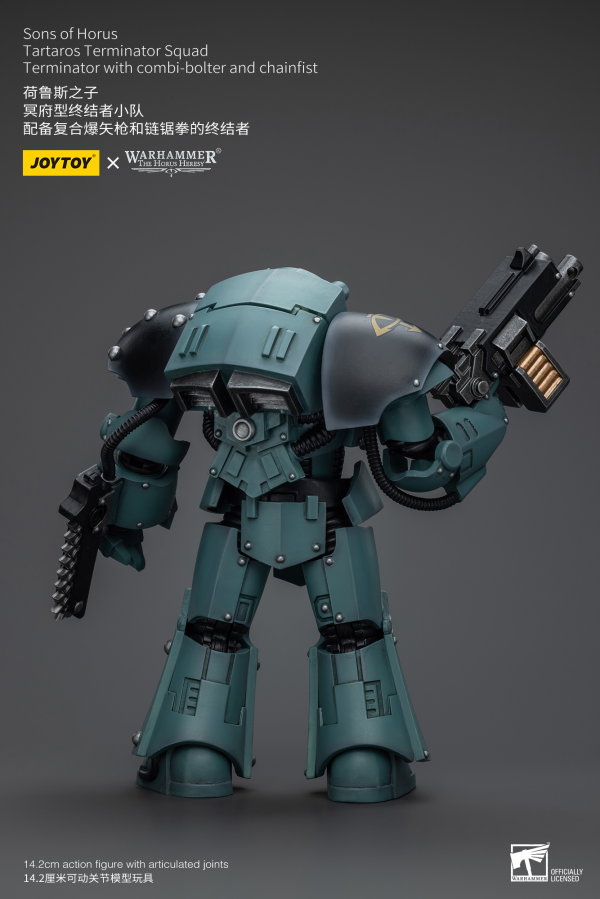 Joy Toy Sons Of Horus Tartaros Terminator Squad Terminator With Combi-Bolter And Chainfist | 6973130377271