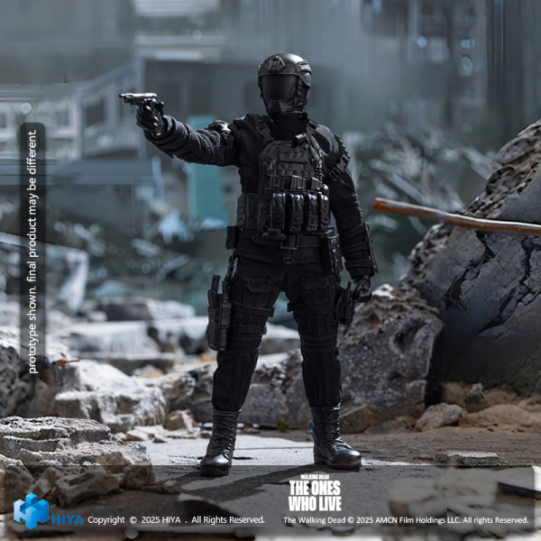 HIYA TOYS Exquisite Super 1/12 Scale 6 Inch The Walking Dead The Ones Who Lived Rick Action Figure(6957534204296)(6957534204296)