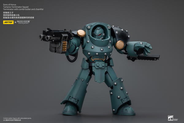Joy Toy Sons Of Horus Tartaros Terminator Squad Terminator With Combi-Bolter And Chainfist | 6973130377271