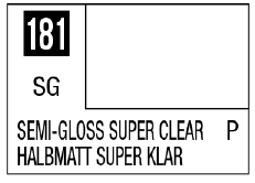 GSI Creos Mr. Color 181 - Semi-Gloss Super Clear (Semi-Gloss/Primary) | 4973028717242