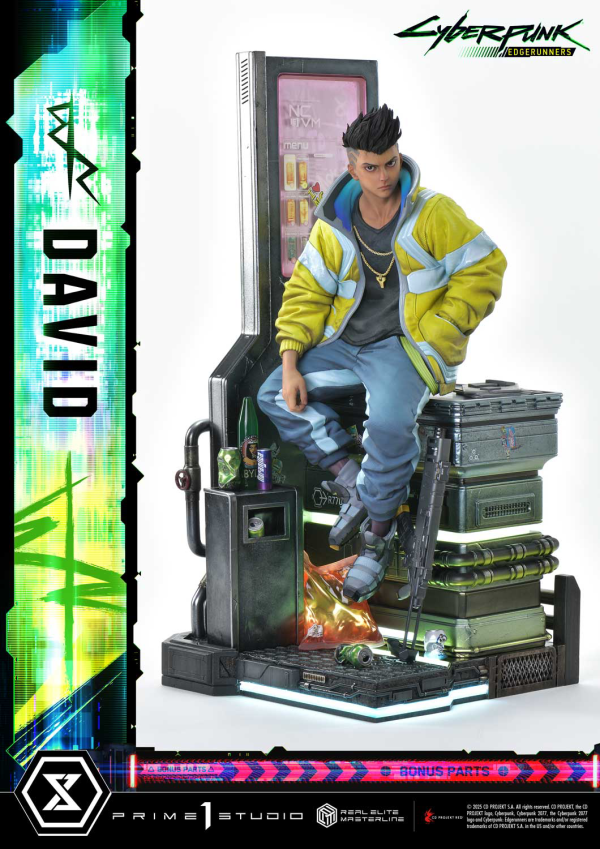 Prime 1 Studio Real Elite Masterline Cyberpunk: Edgerunners David Deluxe Bonus Version | 4582647121554