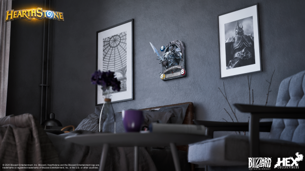 HEX Collectibles Blizzard Hearthstone® The Lich King Art Statue | 6978082552349