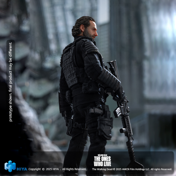 HIYA TOYS Exquisite Super 1/12 Scale 6 Inch The Walking Dead The Ones Who Lived Rick Action Figure(6957534204296)(6957534204296)