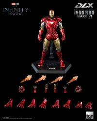 Three Zero Marvel Studios: The Infinity Saga: DLX Iron Man Mark 6 | 4895250809550