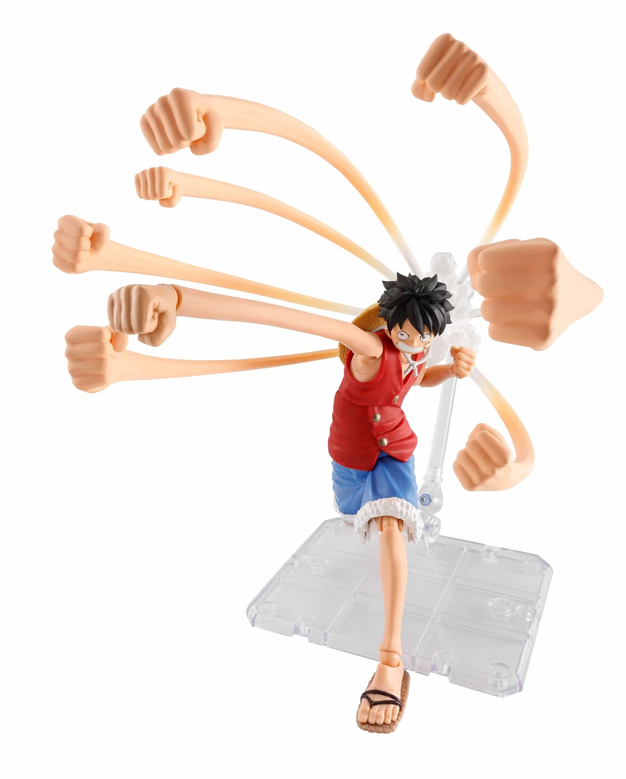 TAMASHII NATIONS MONKEY.D.LUFFY -ROMANCE DAWN- Gum-Gum OPTION PARTS SET "ONE PIECE", TAMASHII NATIONS S.H.Figuarts(4573102673046)