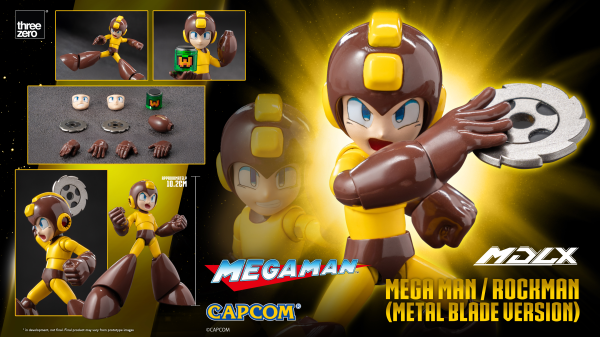 threezero MDLX Mega Man / Rockman (Metal Blade Version) | 4895250816152