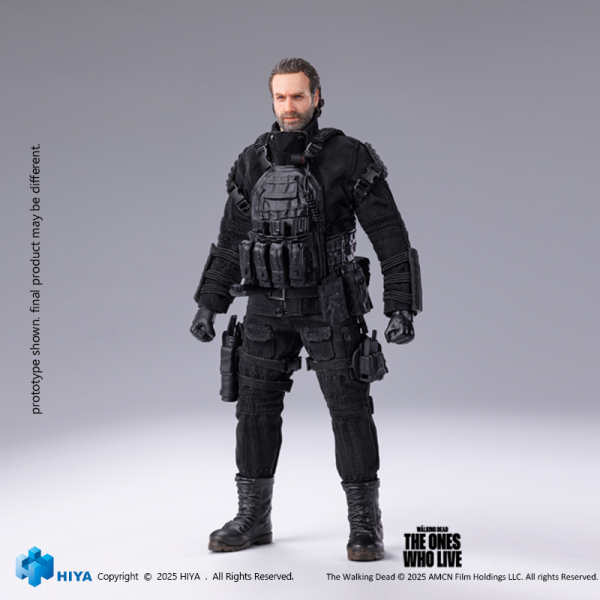 HIYA TOYS Exquisite Super 1/12 Scale 6 Inch The Walking Dead The Ones Who Lived Rick Action Figure(6957534204296)(6957534204296)