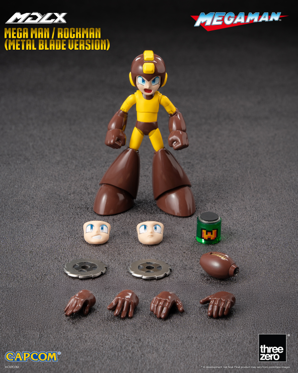 threezero MDLX Mega Man / Rockman (Metal Blade Version) | 4895250816152
