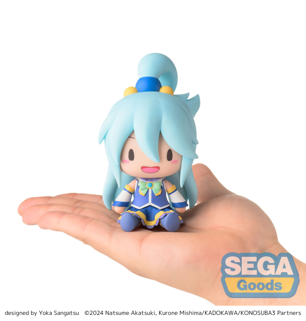 SEGA fuwa petit KONOSUBA -God's blessing on this wonderful world! 3 Chibi Figure Aqua | 4582733445724
