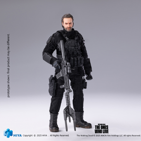 HIYA TOYS Exquisite Super 1/12 Scale 6 Inch The Walking Dead The Ones Who Lived Rick Action Figure(6957534204296)(6957534204296)