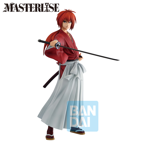 BANDAI Kenshin Himura Drawn Sword ver. "Rurouni Kenshin", Masterlise Ichibansho Figure | 4573102689047