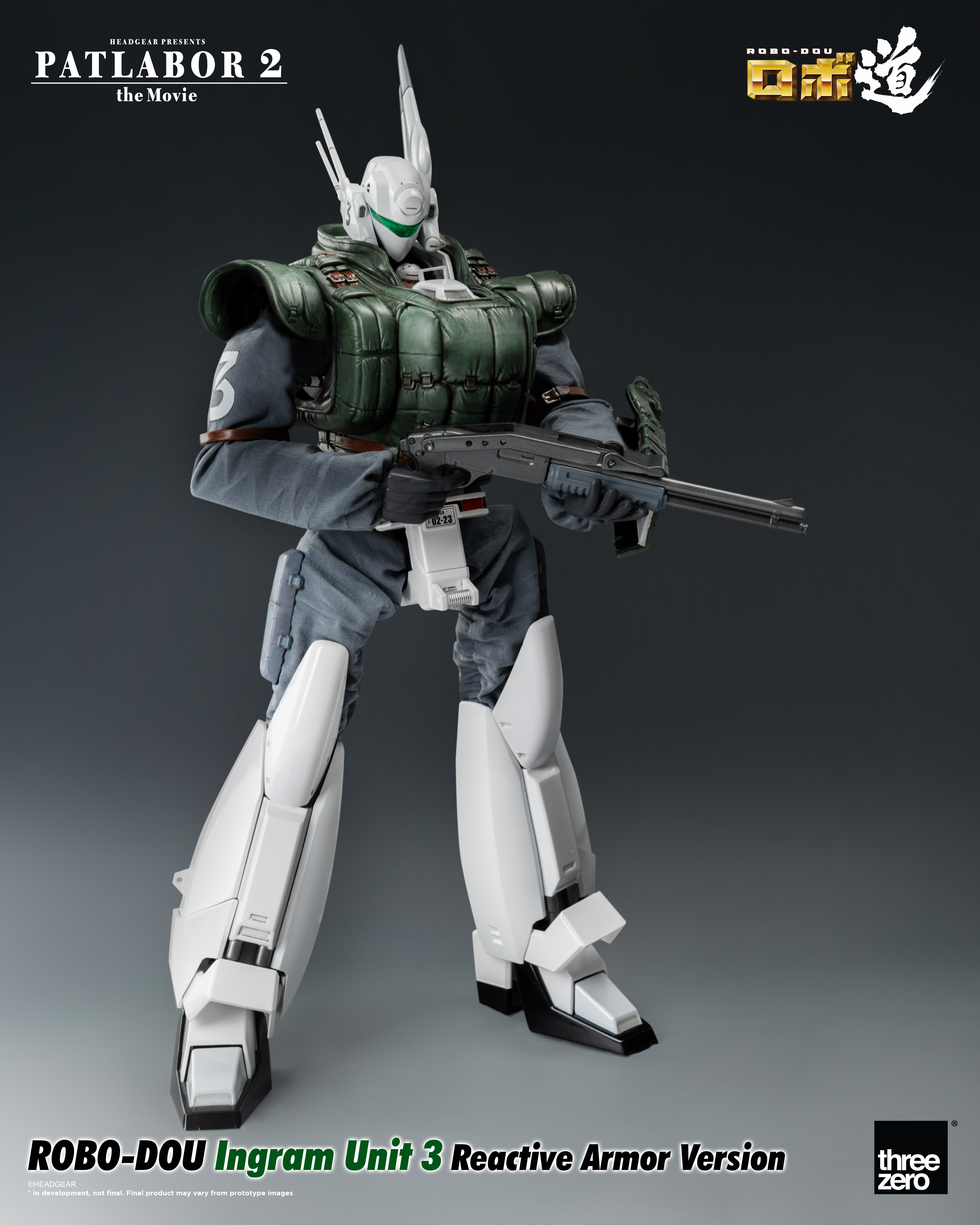 Patlabor 2: The Movie - ROBO-DOU Ingram Unit 3 Reactive Armor Version | 4895250812956