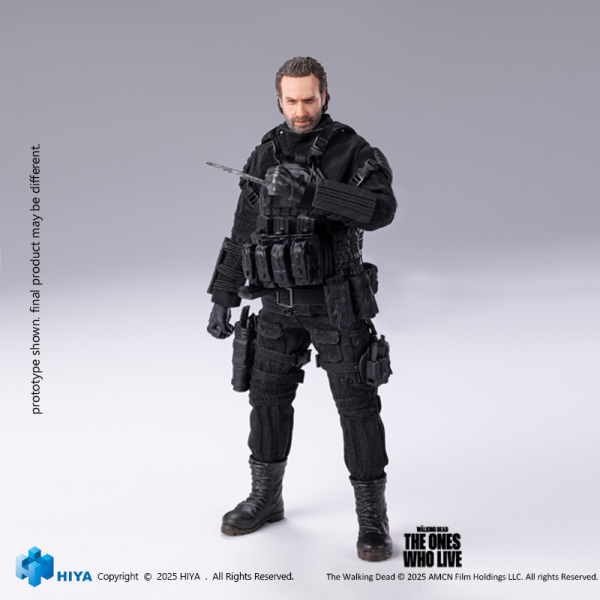 HIYA TOYS Exquisite Super 1/12 Scale 6 Inch The Walking Dead The Ones Who Lived Rick Action Figure(6957534204296)(6957534204296)