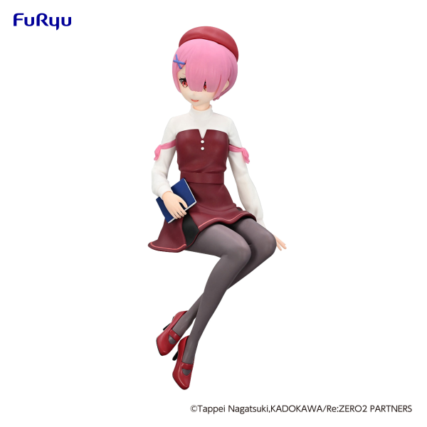 FuRyu Re:ZERO -Starting Life in Another World- Noodle Stopper Figure -Ram Book Girl ver.- | 4582782366889
