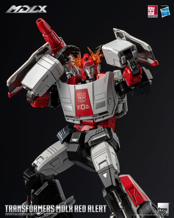 threezero Transformers - MDLX Red Alert | 4895250817388
