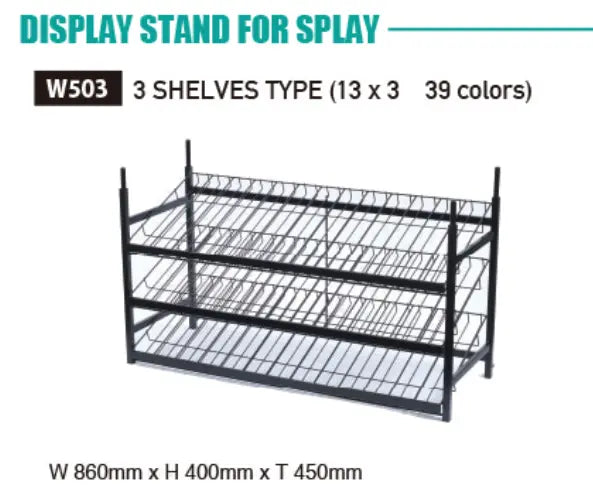 Mr Hobby New Stand For Mr. Spray 39 Colors (MODULE; NOT FULL RACK)