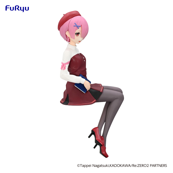 FuRyu Re:ZERO -Starting Life in Another World- Noodle Stopper Figure -Ram Book Girl ver.- | 4582782366889