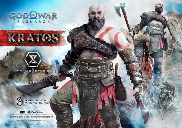 Prime 1 Studio Real Elite Masterline God of War: Ragnarok Kratos Regular Version | 4582647120786