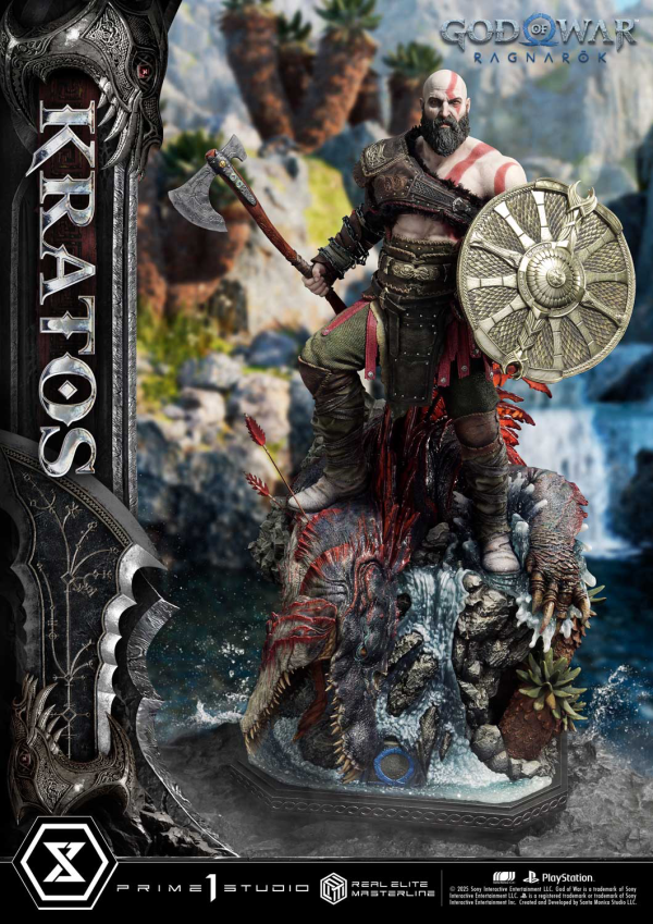 Prime 1 Studio Real Elite Masterline God of War: Ragnarok Kratos Regular Version | 4582647120786