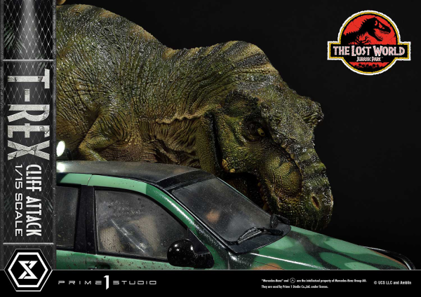 Prime 1 Studio Legacy Museum Collection The Lost World: Jurassic Park (Film) T-Rex Cliff Attack 1/15 scale | 4582647121004