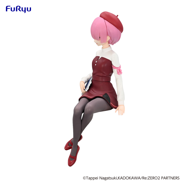 FuRyu Re:ZERO -Starting Life in Another World- Noodle Stopper Figure -Ram Book Girl ver.- | 4582782366889