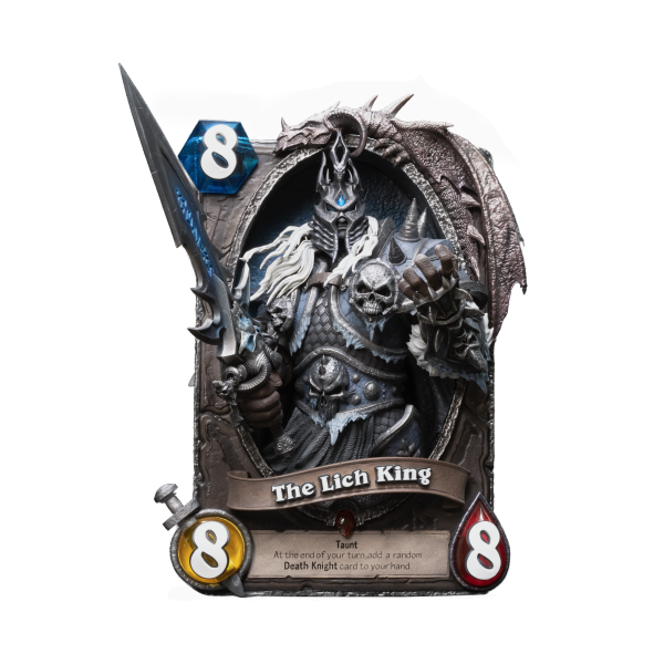 HEX Collectibles Blizzard Hearthstone® The Lich King Art Statue | 6978082552349