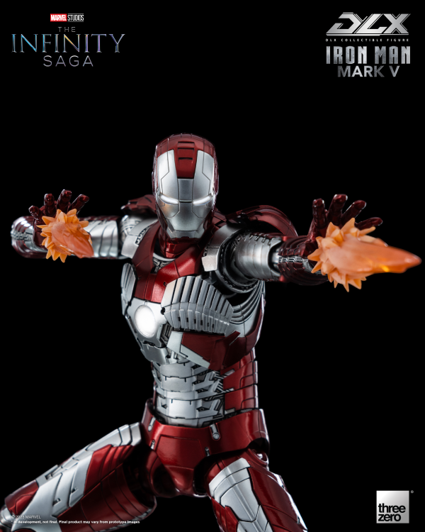Three Zero Marvel Studios: The Infinity Saga: DLX Iron Man Mark 5 | 4897056204010