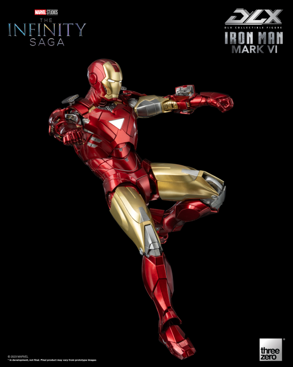 Three Zero Marvel Studios: The Infinity Saga: DLX Iron Man Mark 6 | 4895250809550